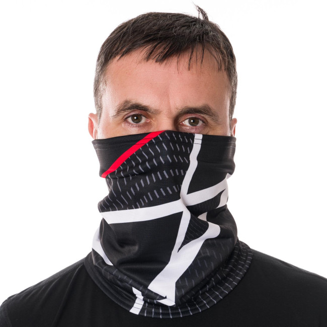 Univerzální šátek RAZZOR červený